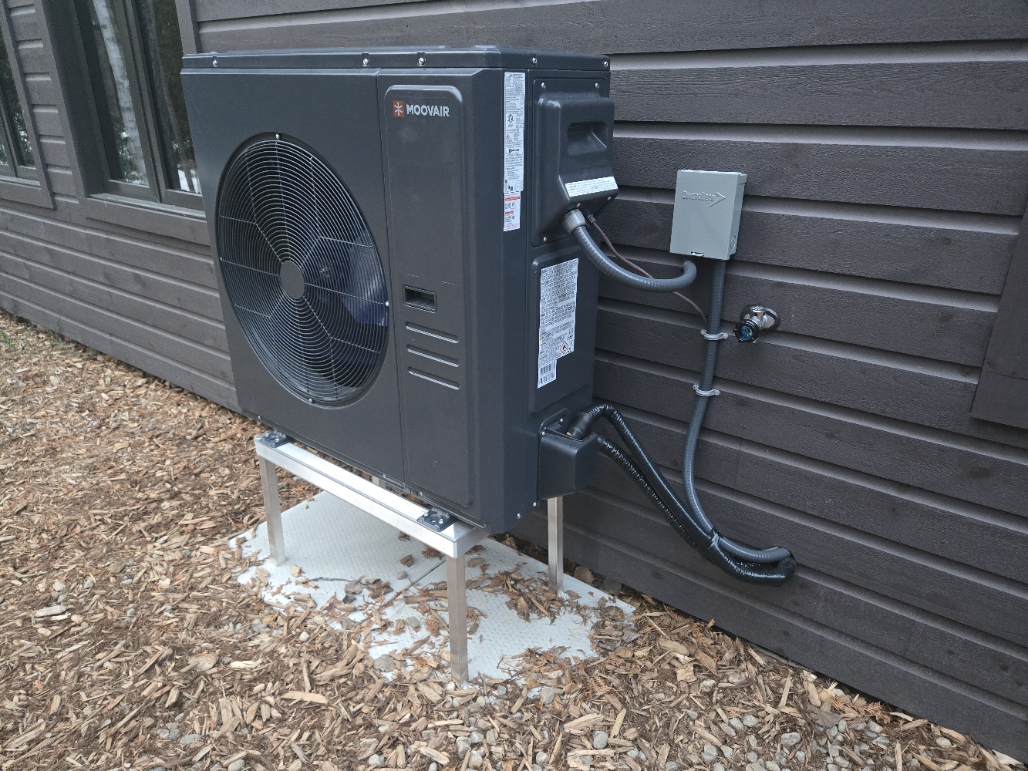 Moovair 4 ton air handler installation