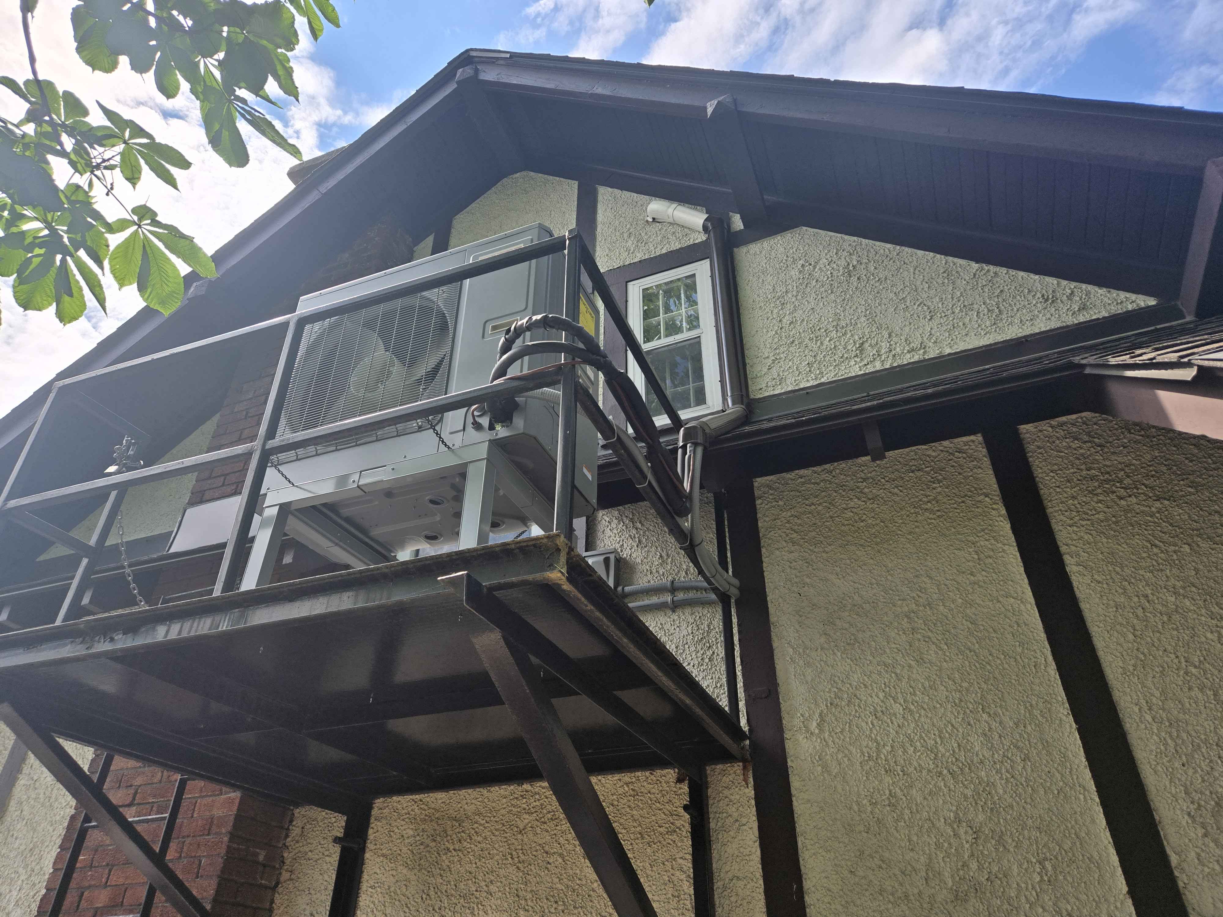 Tosot 3 ton air handler and full duct work